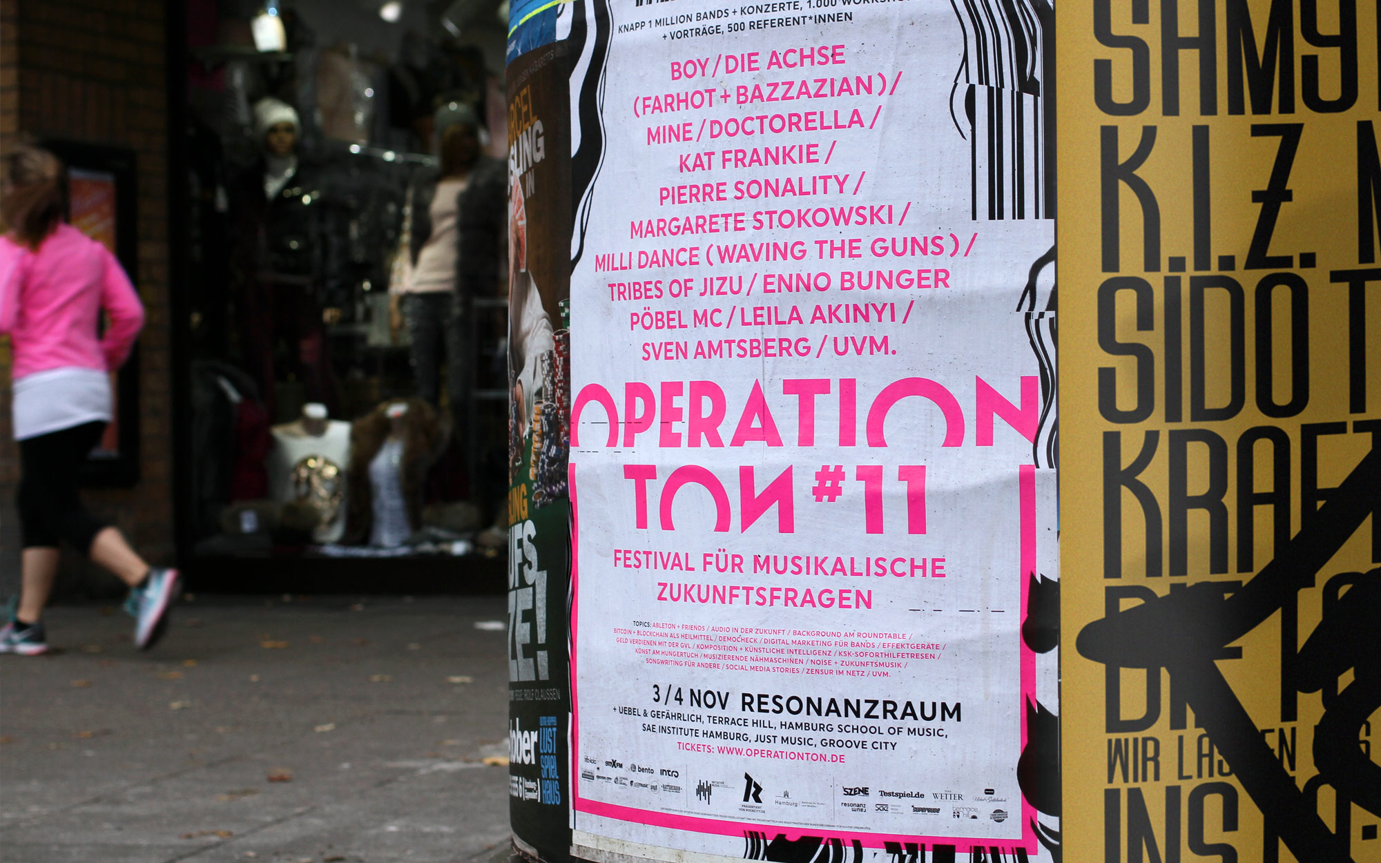Programmplakat Operation Ton #11